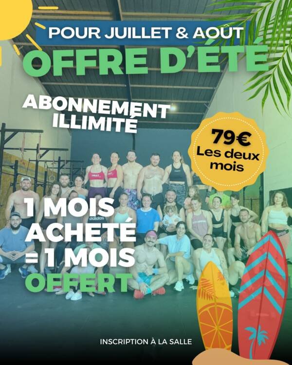 OFFRE ÉTÉ 2025